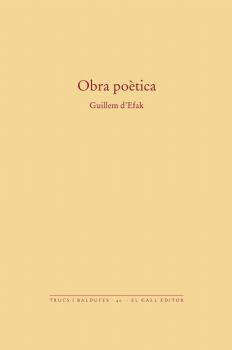 OBRA POETICA | 9788256351275 | GUILLEM D'EFAK