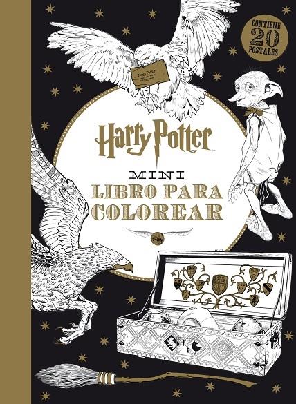 MINI LIBRO PARA COLOREAR HARRY POTTER | 9788868219505