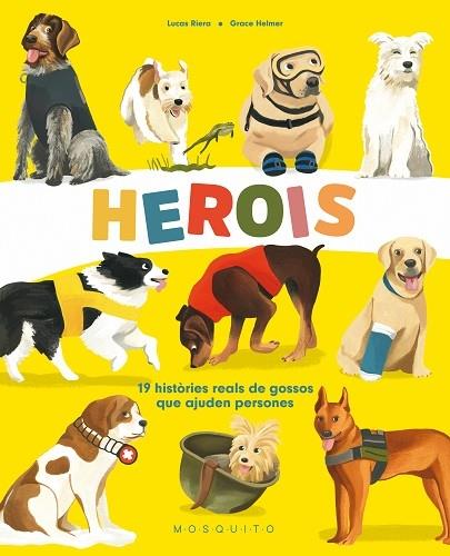 HEROIS    19 HISTORIES REALS DE GOSSOS QUE AJUDEN PERSONES | 9788419095046 | LUCAS RIERA / GRACE HELMER