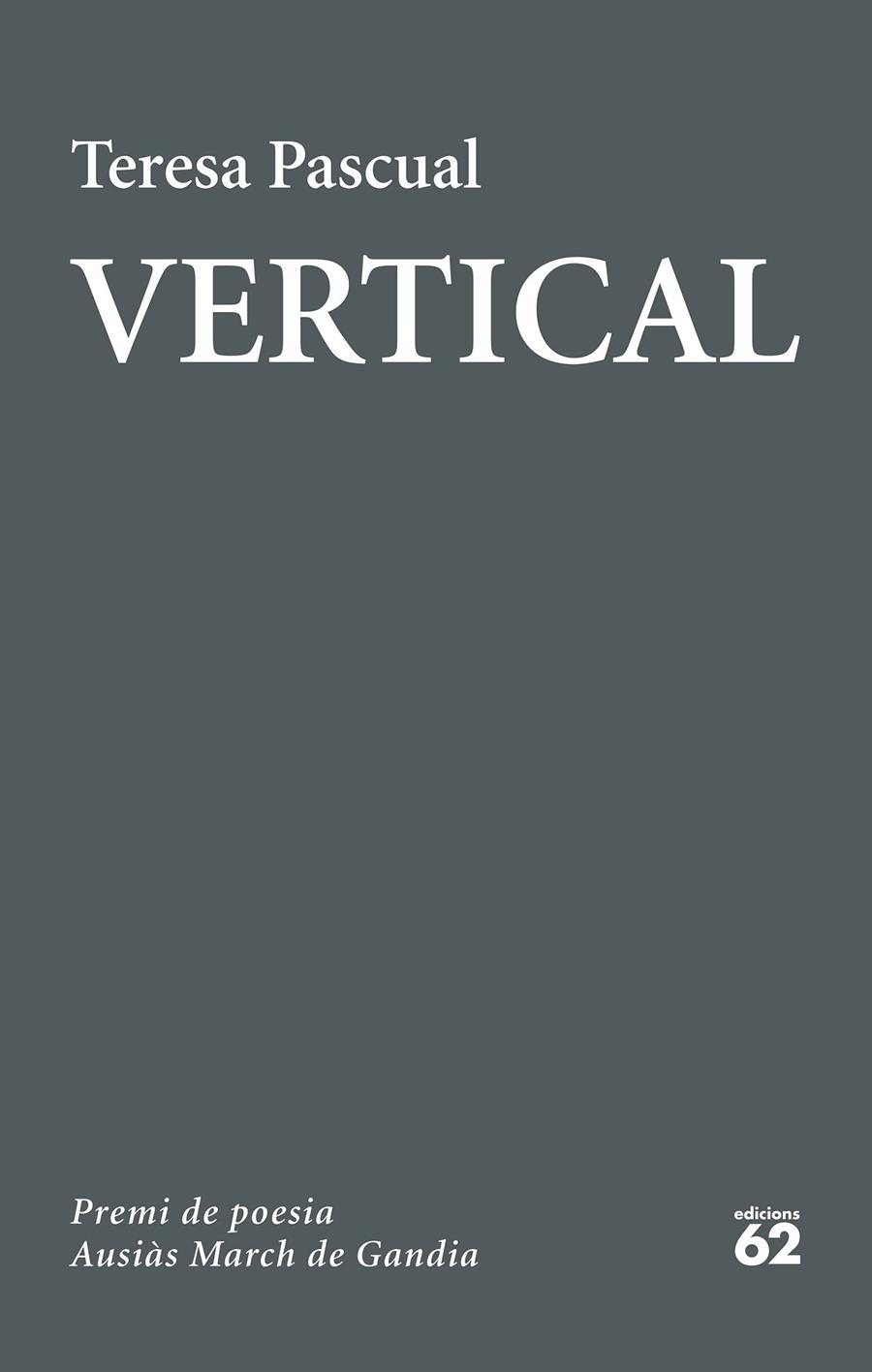 VERTICAL | 9788429777444 | TERESA PASCUAL