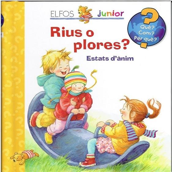 RIUS O PLORES? ESTATS D'ANIM | 9788484234104