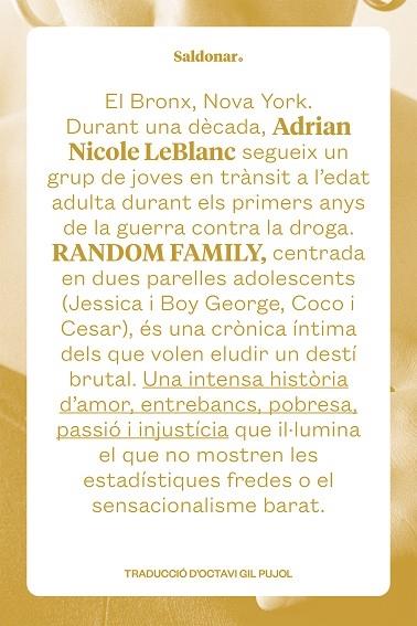 RANDOM FAMILY | 9788419571250 | ADRIAN NICOLE LEBLANC