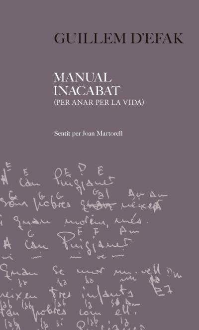 MANUAL INACABAT (PER ANAR PER LA VIDA) | 9788494079221 | GUILLEM D'EFAK