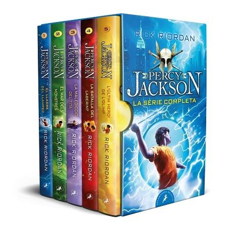 PERCY JACKSON LA SERIE COMPLETA | 9788418173738 | RICK RIORDAN