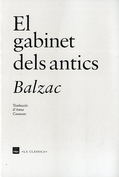 EL GABINET DELS ANTICS | 9788415835110 | BALZAC