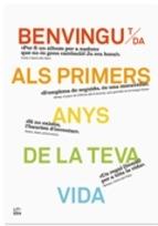 BENVINGUT/DA ALS PRIMERS ANYS DE LA TEVA VIDA | 9788494294709