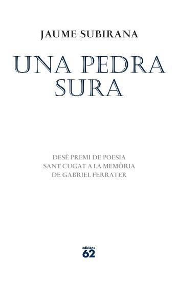 UNA PEDRA SURA | 9788429768503 | JAUME SUBIRANA