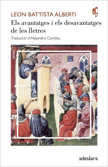 ELS AVANTATGES I ELS DESVANTATGES DE LES LLETRES | 9788416948253 | LEON BATTISTA ALBERTI