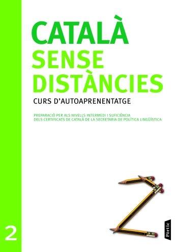 CATALA SENSE DISTANCIES 2 . CURS D'AUTTOAPRENENTATGE | 9788498090727