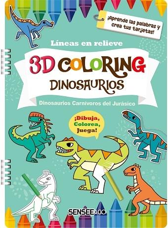 3D COLORING DINOSAURIOS | 8809878260187 | SENSEE