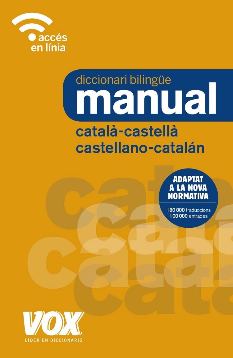 DICCIONARI BILINGÜE MANUAL CATALA-CASTELLA / CASTELLA-CATALA | 9788499742731