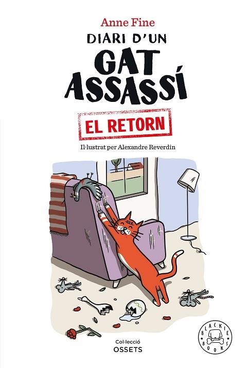 DIARI D'UN GAT ASSASSI   EL RETORN | 9788418733499 | ANNE FINE