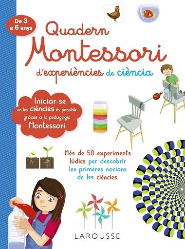 QUADERN MONTESSORI D'ESPERIENCIES DE CIENCIA | 9788418100321