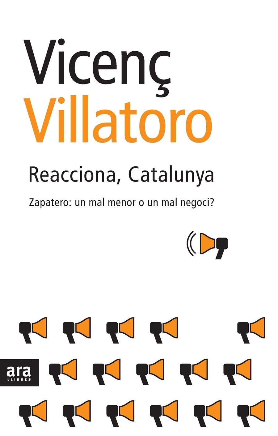 REACCIONA, CATALUNYA | 9788492406364 | VICENÇ VILLATORO