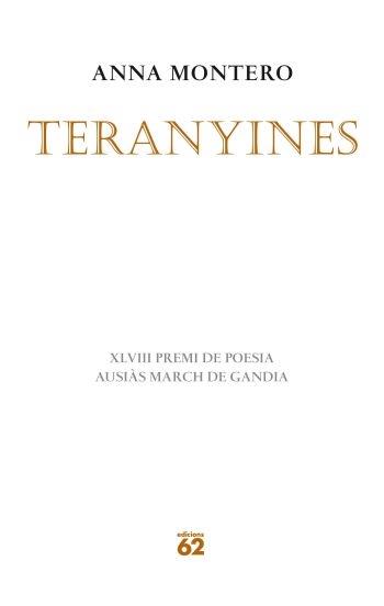 TERANYINES | 9788429767285 | ANNA MONTERO