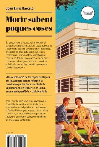 MORIR SABENT POQUES COSES | 9788419332431 | JOAN ENRIC BARCELO