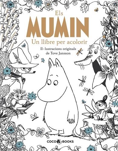 ELS MUMIN UN LLIBRE PER ACOLORIR | 9788494595219 | TOVE JANSSON