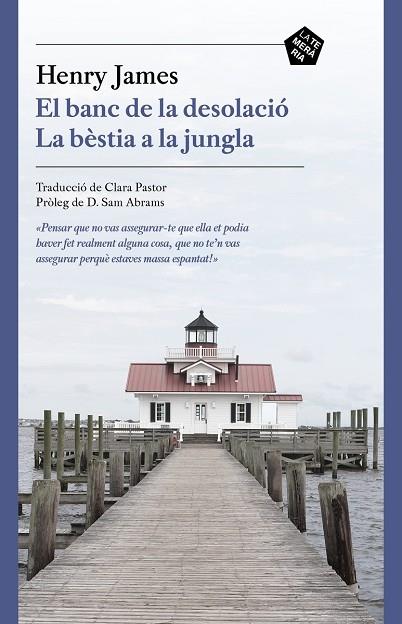 EL BANC DE LA DESOLACIO // LA BESTIA A LA JUNGLA | 9788412356410 | HENRY JAMES