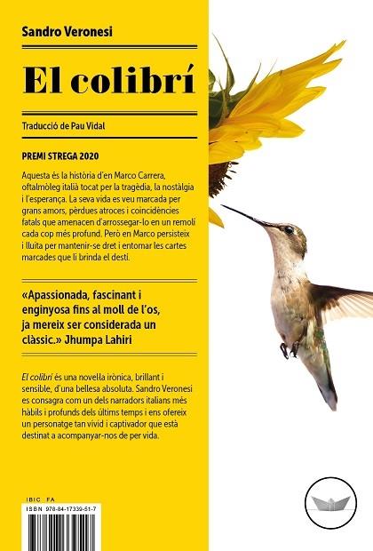 EL COLIBRI | 9788417339517 | SANDRO VERONESI