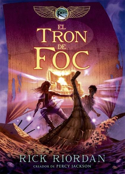 EL TRON DE FOC | 9788424662974 | RICK RIORDAN