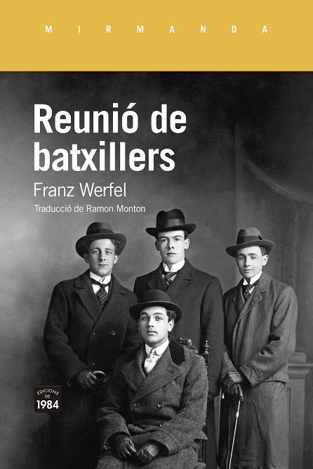 REUNIO DE BATXILLERS | 9788418858178 | FRANZ WERFEL