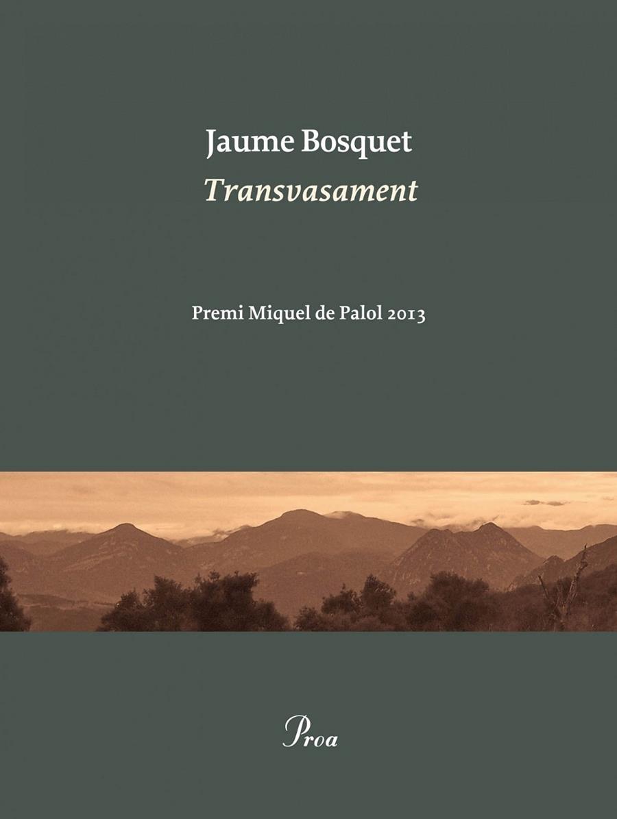 TRANSVASAMENT | 9788475884752 | JAUME BOAQUET