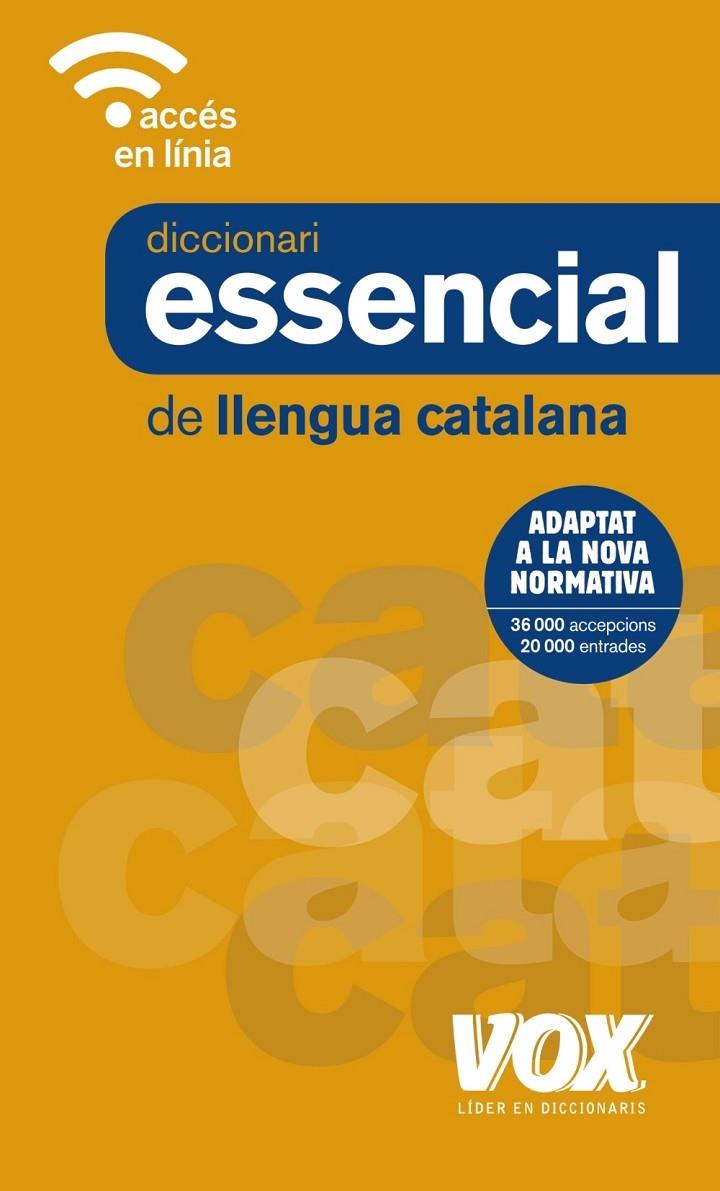 DICCIONARI ESSENCIAL DE LA LLENGUA CATALANA | 9788499742861