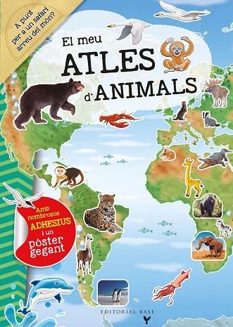 EL MEU ATLES D'ANIMALS   ADHESIUS | 9788418434853