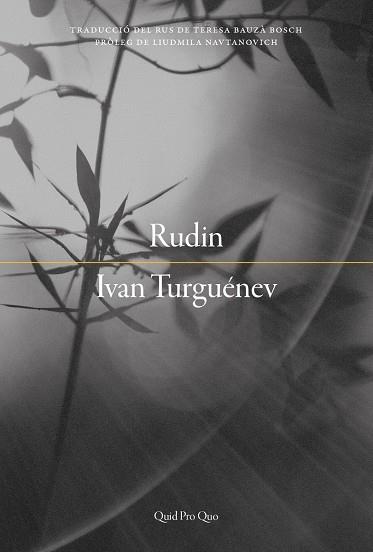 RUDIN | 9788417410353 | IVAN TURGUENEV