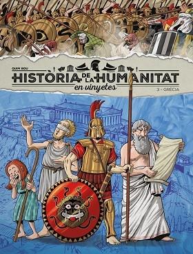 HISTORIA DE LA HUMANITAT EN VINYETES 3 GRECIA | 9788418510908 | QUIM BOU