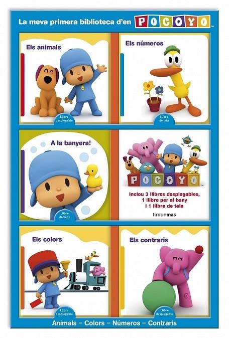 LA MEVA PRIMERA BIBLIOTECA D'EN POCOYO | 9788490575321