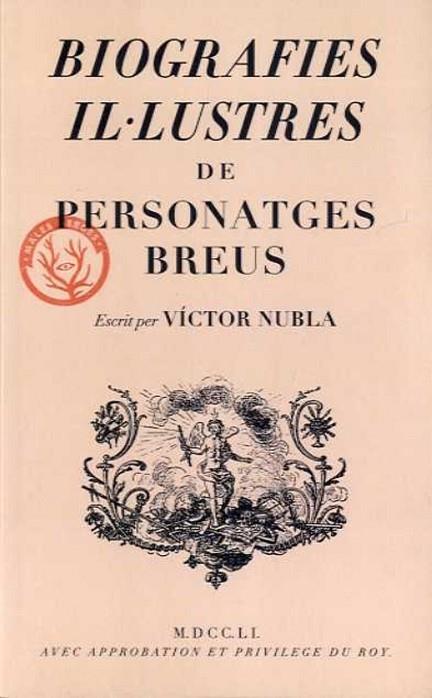 BIOGRAFIES IL·LUSTRES DE PERSONATGES BREUS | 9788412538403 | VICTOR NUBLA