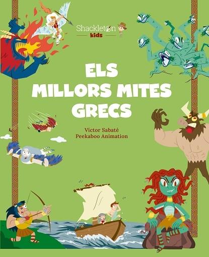 ELS MILLORS MITES GRECS | 9788413611211 | VICTOR SABATE / PEEKABOO ANIMATION