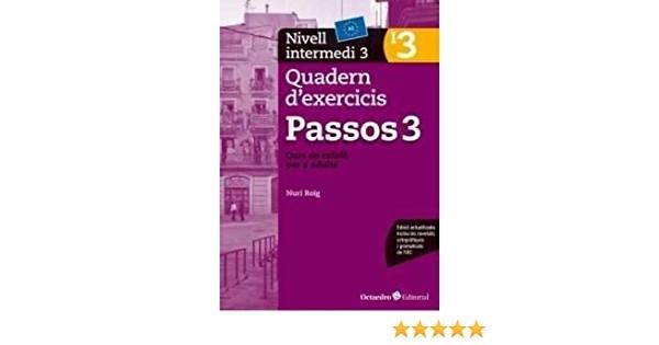 PASSOS 3 QUADERN D'EXERCICIS 3 | 9788499219707 | NURI ROIG