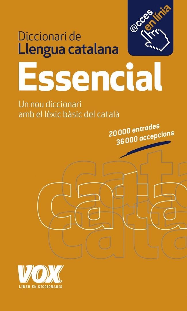 DICCIONARI ESSENCIAL DE LA LLENGUA CATALANA | 9788499741994