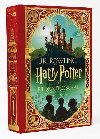 HARRY POTTER Y LA PIEDRA FILOSOFAL (IL·LUSTR. I DESPLEGABLE) | 9788418174070 | J. K. ROWLING / MINALIMA (ILUSTRACIONES)