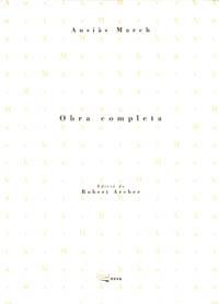 OBRA COMPLETA AUSIAS MARCH | 9788448905156 | ARCHER, ROBERT