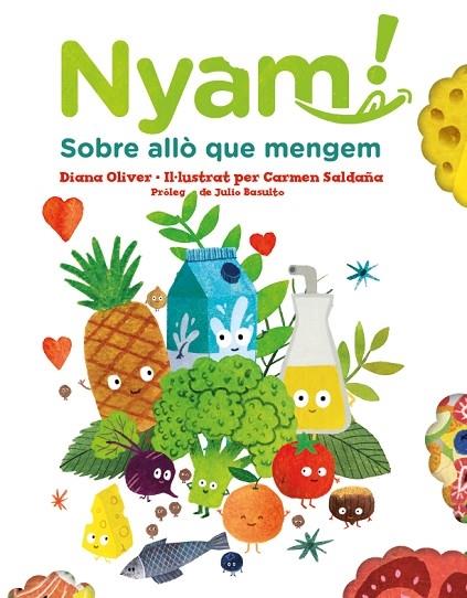 NYAM SOBRE ALLO QUE MENGEM | 9788417497651 | DIANA OLIVER - CARMEN SALDAÑA