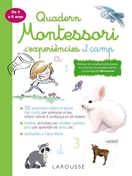 QUADERN MONTESSORI D'EXPERIENCIES AL CAMP | 9788418100369