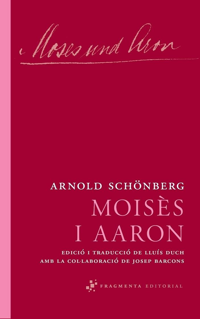 MOISES I AARON | 9788492416639 | ARNOLD SCHONBERG