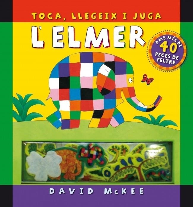 L'ELMER TOCA , LLEGEIX I JUGA | 9788448831424 | DAVID MCKEE