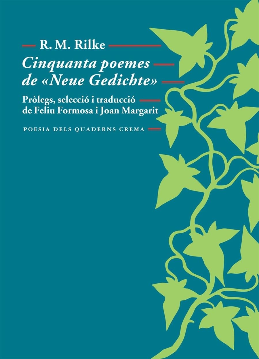 CINQUANTA POEMES DE <<NEUE GEDICHTE>> | 9788477275046 | R.M.RILKE