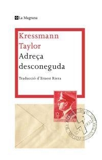 ADREÇA DESCONEGUDA | 9788482649580 | KRESSMANN TAYLOR