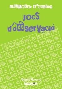 JOCS D'OBSERVACIO | 9788448928278 | ANGELS NAVARRO