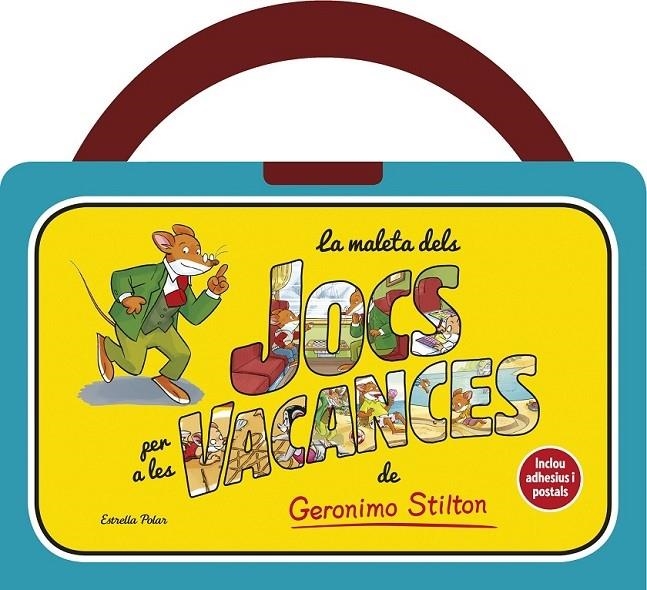 LA MALETA DELS JOCS PER A LES VACANCES DE GERONIMO STILTON | 9788490572047 | GERONIMO STILTON