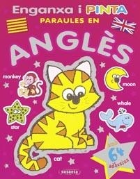 ENGANXA I PINTA PARAULES EN ANGLES | 9788430565863