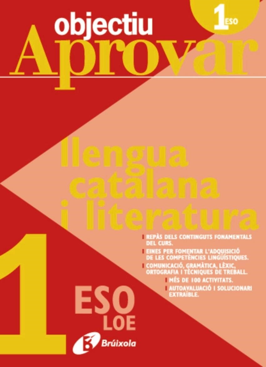 OBJECTIU APROVAR LLENGUA I LITERATURA 1 ESO | 9788499060064 | AAVV