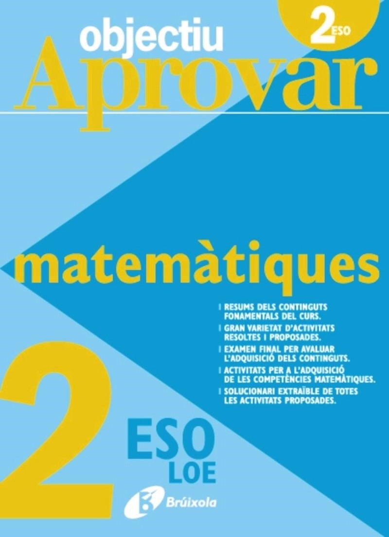 OBJECTIU APROVAR MATEMATIQUES 2 ESO | 9788499060101 | AAVV