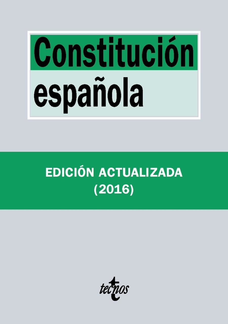 CONSTITUCION ESPAÑOLA | 9788430969432