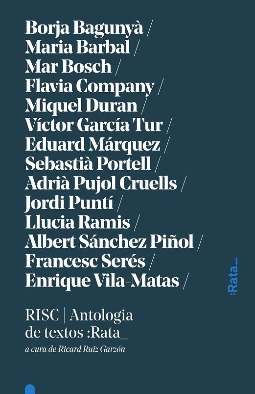 RISC ANTOLOGIA DE TEXTOS | 9788494489129 | AAVV